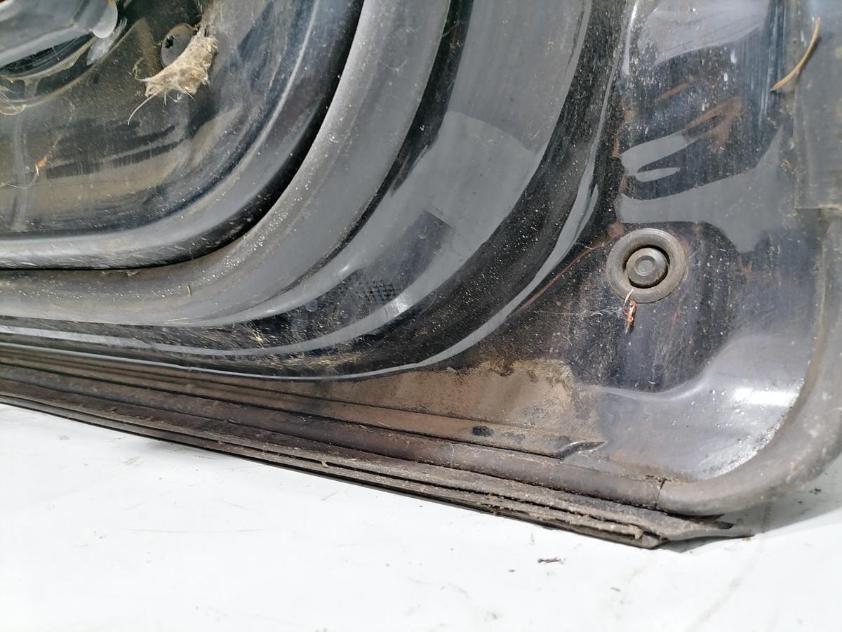VW Touareg 7L original T&uuml;r vorn links L041 Brillantschwarz Bj.2009